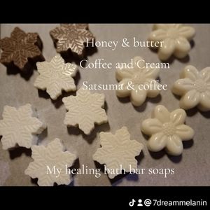 Natural bath soaps